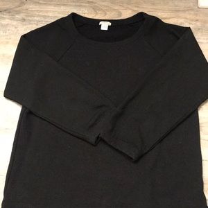 Mixed media sweatshirt